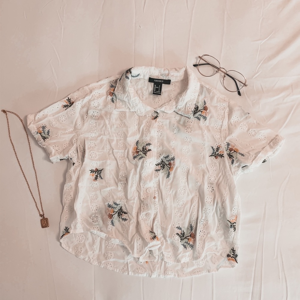 floral button up!